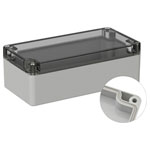 TruComponents 308177 Outdoor casing Polycarbonate (PC) Grey-white (RAL 7035)