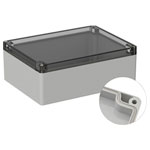 TruComponents 308181 Outdoor casing Polycarbonate (PC) Grey-white (RAL 7035)