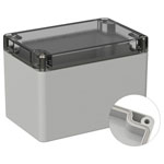 TruComponents 308184 Outdoor casing Polycarbonate (PC) Grey-white (RAL 7035)