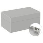 TruComponents 308187 Outdoor casing Polycarbonate (PC) Grey-white (RAL 7035)