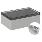 TRUCOMPONENTS 308193 Outdoor casing Polycarbonate (PC) Grey-white (RAL 7035)
