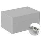 TruComponents 308196 Outdoor casing Polycarbonate (PC) Grey-white (RAL 7035)