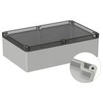 TruComponents 308200 Outdoor casing Polycarbonate (PC) Grey-white (RAL 7035)