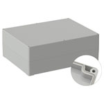 TruComponents 308201 Outdoor casing Polycarbonate (PC) Grey-white (RAL 7035)