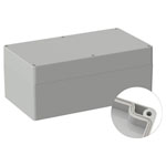 TruComponents 308202 Outdoor casing Polycarbonate (PC) Grey-white (RAL 7035)