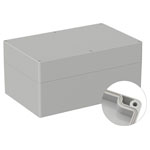 TruComponents 308225 Industrial-grade casing ABS Grey-white (RAL 7035)