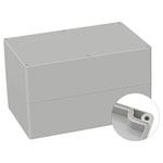 TruComponents 308231 Industrial-grade casing ABS Grey-white (RAL 7035)