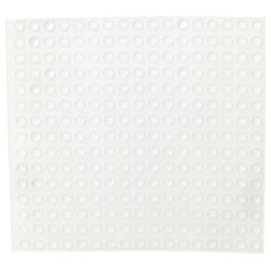 R-TECH 310000 PU Round Protective Feet Ø6.4 x 1.9 - Clear - Sheet 255