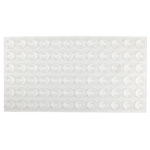 R-TECH 310013 PU Round Protective Feet Ø22.3 x 10.1 - Clear - Sheet 72