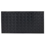 R-TECH 310027 PU Round Protective Feet Ø19.0 x 4.0 - Black - Sheet 84