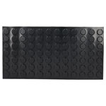 R-TECH 310028 PU Round Protective Feet Ø20.0 x 6.0 - Black - Sheet 84