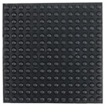 R-TECH 310033 Round Rubber Feet 6.7 x 4.2 - Black - Sheet Of 196