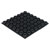 R-TECH 310037 Recessed Round Rubber Feet 22.1 - Black - Sheet Of 49