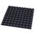 R-TECH 310039 Flat Square Rubber Feet 12.7 x 12.7 x 6.0 - Black - Sheet Of 100