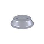 RVFM PD.2125 Polyurethane Clear Feet Cylindrical 12.7mm Dia x 3.5mm Pack of 50