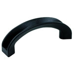 Mentor 3212.1200 Concave Plastic Carrying Handle 120mm - Black
