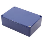 Hammond 1590B3CB Die Cast Stomp Box - Cobalt Blue 116 x 77 x 38