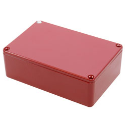 Hammond 1590B3RD Die Cast Stomp Box - Red 116 x 77 x 38