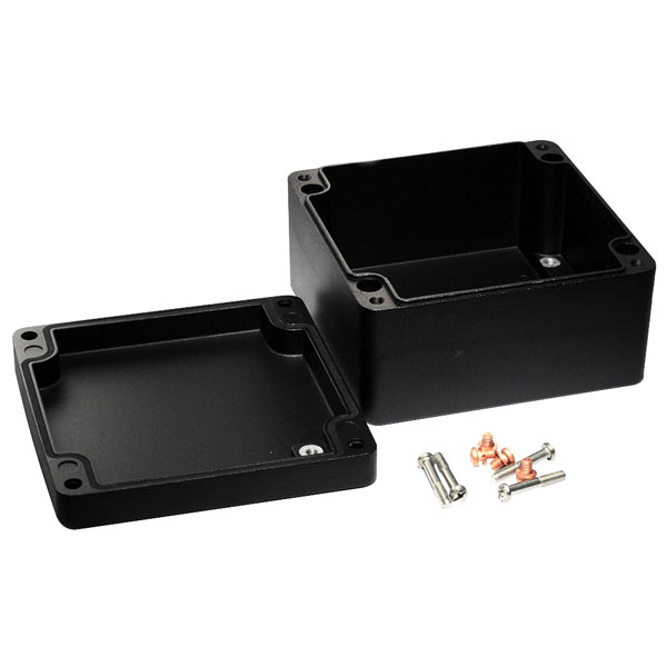Hammond 1590Z160BK Watertight Diecast Enclosure 160 x 160 x 90 Black