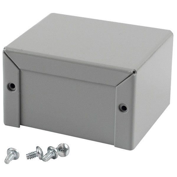  1411B Utility Metal Case 69x56x41mm Aluminium Grey