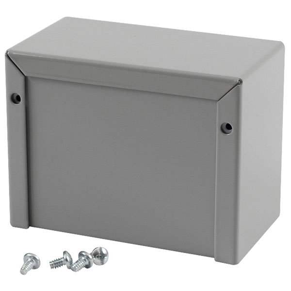  1411F Utility Metal Case 102x56x76mm Aluminium Grey