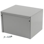 Hammond 1411P Utility Metal Case 152x127x102mm Aluminium Grey