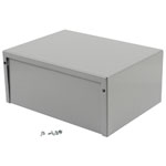 Hammond 1411R Utility Metal Case 203x152x89mm Aluminium Grey