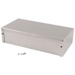 Hammond 1411SSU Utility Metal Case 203x102x51mm Aluminium Natural