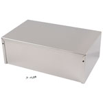 Hammond 1411UU Utility Metal Case 254x152x89mm Aluminium Natural