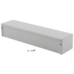 Hammond 1411W Utility Metal Case 305x76x56mm Aluminium Grey