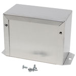 Hammond 1411FBFU Utility Metal Flanged Case 102x56x76mm Aluminium Natural