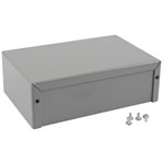 Hammond 1412PP Utility Metal Case 152x76x51mm Steel Grey