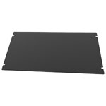 Hammond 1431-26BK3 Chassis Bottom Panel 406x203x1mm Steel Black