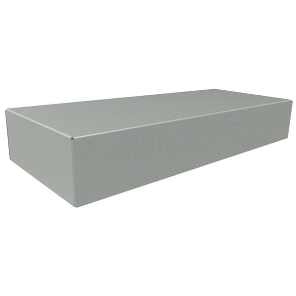  1441-18 Steel Chassis 343x127x51mm Grey