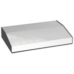 Hammond 500-0950 Sloped Enclosure 204x299x58/34mm Steel/Aluminium 2-Tone Grey