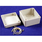 Hammond RP1060 Watertight Enclosure 85x80x55mm Polycarbonate Off White