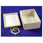 Hammond RP1210 Watertight Enclosure 145x105x60mm Polycarbonate Off White