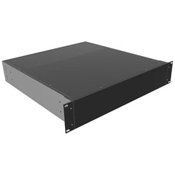 Hammond RM2U1918VBK Rack Mounted Enclosure 457x422x89mm Aluminium Black