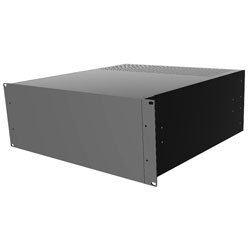 Hammond RM4U1918VBK Rack Mounted Enclosure 457x421x178mm Aluminium Black