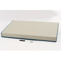 Hammond 1456WL1WHBU Sloped Enclosure 293x508x94mm Aluminium Blue/Beige