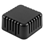 Hammond 1551V1BK Miniature Plastic Enclosure Vented 40x40x20mm Black