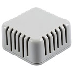 Hammond 1551V1GY Miniature Plastic Enclosure Vented 40x40x20mm Light Grey