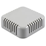 Hammond 1551V3GY Miniature Plastic Enclosure Vented 60x60x20mm Light Grey