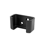 Hammond 1552CHBK Wall Mount Holder for 1552C Sizes, Black