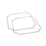 Hammond 1557HGASKET Replacement Gasket for 1557 H & HA Size Enclosure