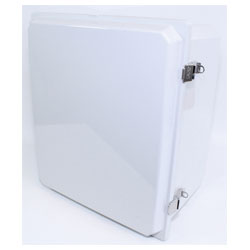 Hammond PCJ16148L IP66 Type 4X Polycarbonate Junction Box Hinged Lid Snap Latch