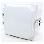 Hammond PCJ664L IP66 Type 4X Polycarbonate Junction Box Hinged Lid Snap Latch