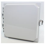 Hammond PCJ884L IP66 Type 4X Polycarbonate Junction Box Hinged Lid Snap Latch