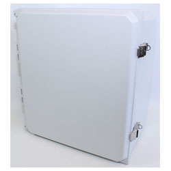 Hammond PJU16148L IP66 Type 4X GRP Junction Box Hinged Lid with Snap Latch