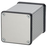 Hammond 1455CS801 Extruded Enclosure 54 X 54 X 80 Clear Anodise